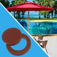 thumbnail image 3 of pitrice Patio Table Umbrella Hole Rings Plug Brown Red, 3 of 7