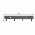 thumbnail image 6 of 1 Pack Coat Rack Wall Mount, Metal Coat Hook, Hat Rack, Wall Hooks for Hanging for Entryway, Bathroom, Bedroom Gray 4, 6 of 6