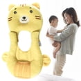 thumbnail image 4 of Almohada de lactancia 2 en 1, cojín portátil para biberón, almohada para recién nacidos, almohada cómoda para lactancia de bebé, cojines gato amarillo Sunnimix  cojín de lactancia, 4 of 6