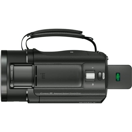 Sony - AX43A 4K Handycam with Exmore R CMOS sensor camcorder - Black