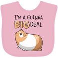 thumbnail image 3 of Inktastic I'm a Guinea Big Deal with Cute Guinea Pig Boys or Girls Baby Bib, 3 of 4