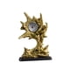 thumbnail image 3 of Colección de relojes de mesa con figuras de resina, estatua de reloj de mesa para TV, estante de oficina, alce, 3 of 9