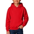 thumbnail image 2 of YOUYEDIAN Boys Hoodies Fall Winter Casual Hooded Sweatshirt Solid Color Loose Pullover Sweaters, 2 of 5
