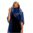 thumbnail image 2 of Premium Solid Chiffon Scarf Lightweight Evening Shawl for Wedding, Prom & Dressy Occasions, 2 of 6