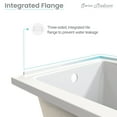 thumbnail image 5 of Voltaire 66" x 32" Left-Hand Drain Alcove Bathtub, 5 of 10