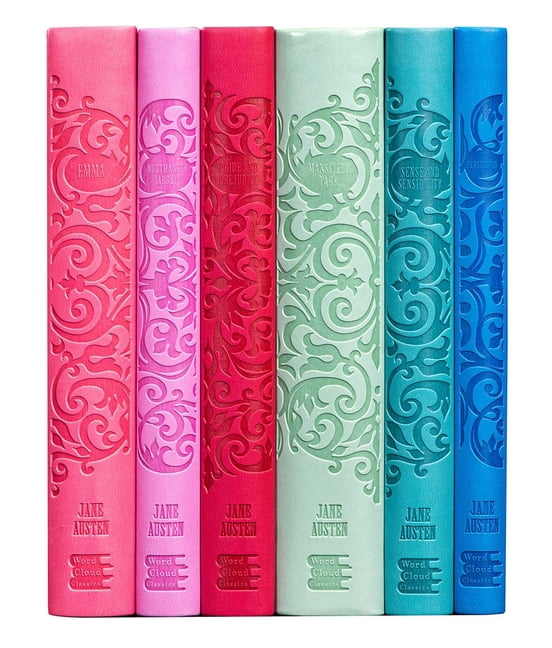 Word Cloud Classics: Jane Austen Boxed Set Paperback