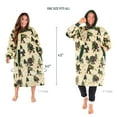 thumbnail image 6 of Lazy One Oversized Blanket Hoodie, Comfortable Sleepwear, Oversized Hoodies for Women and Men, One Size Fits All Wearable Blankets (Bigfoot), 6 of 6