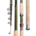 thumbnail image 3 of New Extendable Carbon Fiber Spinning Rod - Portable Short-Section Telescopic Design, M Power Rating, 3.0m Length for Long-Distance Casting, Comfortable M-Call Shaft Grip, Lightweight & Durable for, 3 of 5