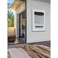 thumbnail image 4 of "Dripping White" Framed Painting Print, 4 of 6