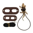 thumbnail image 6 of SPRING PARK Adjustable Bearded Dragon Harness and raction Rope Set, Faux Leather Reptile Lizard, 6 of 7