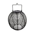 thumbnail image 6 of Better Homes and Gardens Solar Outdoor Cage Black PE LED Lantern, 6 of 10