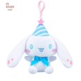 thumbnail image 1 of Plush Toy Doll Keychain Cinnamon Dog Character Melodic Hanging Accessory 25x22cm, 1 of 6