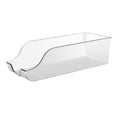 thumbnail image 4 of Contenedor de almacenamiento de plástico, contenedor de almacenamiento de plástico transparente, organizador para refrigerador, contenedor transparente, organizador para refrigerador, funcionalidad versátil, 4 of 8