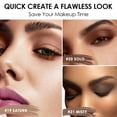 thumbnail image 5 of FOCALLURE (3 Pcs) 2 in 1 Eyeshadow and Eyeliner Pen，Waterproof Eyeshadow Stick,Oh So Nude, 5 of 8