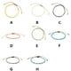 thumbnail image 4 of Brazalete de cadenas geométricas Minnieouse de turquesa para mujer decoraciones de joyería Oro rosa, 4 of 6