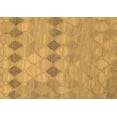 thumbnail image 1 of Ahgly Company Indoor Rectangle Southwestern Brown Country Area Rugs, 2' x 5', 1 of 4
