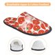 thumbnail image 3 of Fotbe Tomatoes Pantuflas Peludas para Mujer con Estampado, Zapatillas de Peluche, Zapatos de Invierno para Casa, Uso Interior y Exterior-Large, 3 of 8