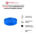 thumbnail image 4 of Jabonera Acrilico Namaro Design Azul BA-430780, 4 of 4