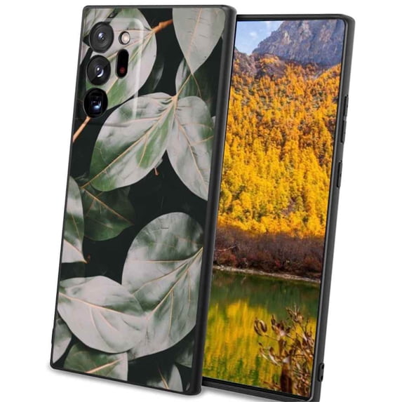 Big-Leaves-28 Phone Case, Degined for Samsung Galaxy Note 20 Ultra 5G Case Men Women, Flexible Silicone Shockproof Case for Samsung Galaxy Note 20 Ultra 5G
