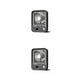 thumbnail image 1 of Yuarrent Ventilador de nebulización Ventiladores de aire electrónicos portátiles recargables Humidificador de enfriamiento Gris 2piezas Yuarrent CBP211596, 1 of 5