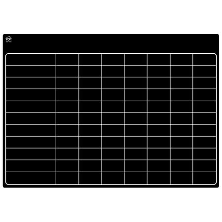 

Magnetic Black Dry Erase Chore Chart for Multiple Kids and Adults: Fridge 17x12 - Daily Responsibility Rewards Black Board for Toddlers or Teenagers