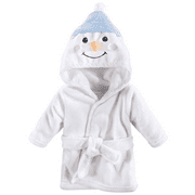 Hudson Baby Unisex Baby Plush Animal Face Robe, Alligator, One Size, 0-9 Months