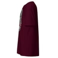 thumbnail image 3 of Wraptap Graphic Tees for Men and Women – Smile Now Cry Later Graphic Tee, Bold and Expressive Men and Women T-Shirts (Maroon, S), 3 of 4