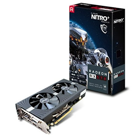 Sapphire 11266-09-20G Radeon NITRO+ RX 570 8GB GDDR5 DUAL HDMI / DVI-D / DUAL DP with backplate (UEFI) PCI-E Graphics (Best Graphics Card For Budget Build)