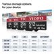 thumbnail image 4 of Tarjeta microSD VIOFO 512GB de grado industrial U3 A2 V30 con adaptador, 4 of 7