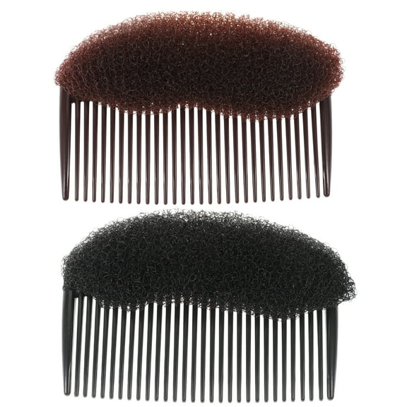 Hemoton 4 Pcs Plastic Volume Inserts Hair Bump IT Up Bun Maker Insert Comb Beehive Hair Styler Shaper Hair Styling Hair Accessories DIY Hair Beauty Tool