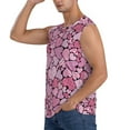 thumbnail image 3 of Daiia Sweet Heart Printed Men's Tank Tops,Casual Soft Sleeveless Gym Muscle Shirts Bodybuilding Tee-X-Large, 3 of 8