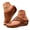 Brown, variant on Women Wedge Platform Flip Flops Slippers Bohemian Open Toe Slip on Dressy Casual Summer Beach Shoes