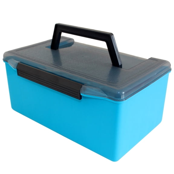 52 Grids Plastics Fishing Tackle Box Portable Squid Jigs Hard Lures Tool Case Fishing Lined Box Fishing Accessories