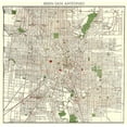 thumbnail image 2 of Appler 20x20 White Modern Wood Framed Museum Art Print Titled - San Antonio Texas - Appler 1920, 2 of 4