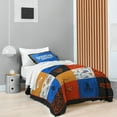 thumbnail image 2 of Netflix Stranger Things Nostalgia 2 piece Multicolor Quilt and Sham Bedding Set, Twin/Full, 2 of 11