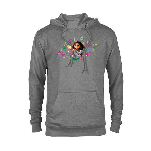 Disney Encanto Mirabel Madrigal Butterfly - Pullover Hoodie for Adults - Customized-Graphite Heather
