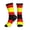 2 Black-2, variant on Men's German Flag Germany Novelty Athletic Socks Women's Digital Printing Funky Patterned Crew Socks
