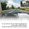 thumbnail image 3 of HLONK Dash Cam Front and Rear  1080P Dash Cam Car Dashboard Camera Recorder with FHD 1080P  4.0” IPS Screen  170° Wide Angle  Night Vision  Loop Recording  24H Parking Monitor, 3 of 8