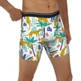 thumbnail image 5 of Sigee Summer Leopard for Men's Boxer Briefs,Moisture Wicking and Breathable X-Large, 5 of 9