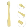 thumbnail image 3 of Unique Bargains 2 Pcs Mini Makeup Cosmetic Spoon Hangable Large Handle Facial Mask Spatula Gold Tone, 3 of 6