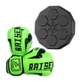 thumbnail image 1 of Smart Boxing Machine Exercise Equipment Durable Musical Boxing Machine Wall Mount Music Boxing Pads for Practise Speed Response Coordination Green Color Child, 1 of 10