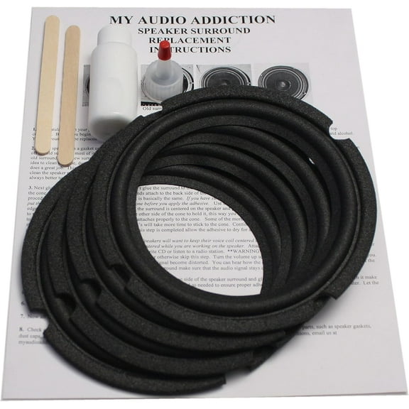 Foam Speaker Surround Repair Kit for JBL Control SB 5