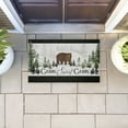 thumbnail image 3 of Ivory Pines Cabin Printed Outdoor Door Mat, design by Jennifer Pugh, 18"x30", 3 of 8