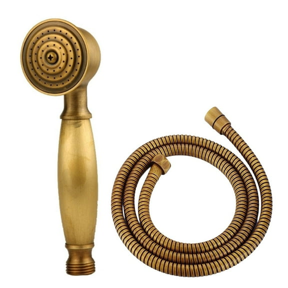 little home Vintage Handheld Shower Head Replacement Detachable Bathroom Shower head