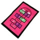 thumbnail image 3 of 1pc Alfombrilla para piso Rayuela Alfombra para piso Alfombra para dormitorio Alfombra con patrón de dibujos animados para sala de estar Dormitorio (Rosa), 3 of 5