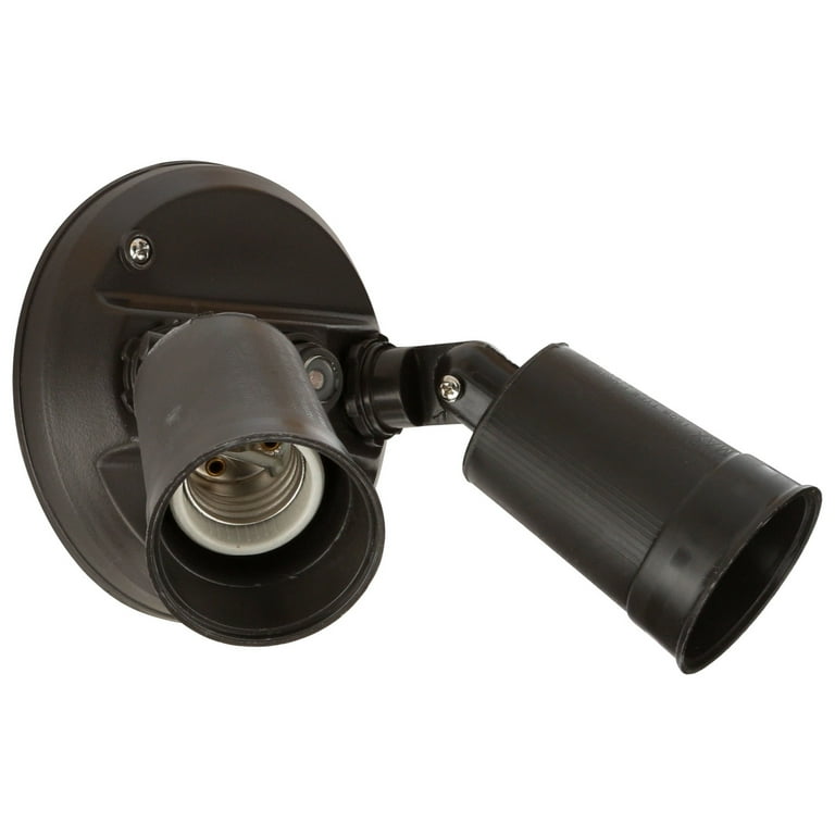 Brink's Dusk To Dawn Activated Flood Security Light, Bronze Finish Brink's Dusk To Dawn Activated Flood Security Light, Bronze Finish
