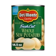 Del Monte Whole Canned Potatoes, Canned Vegetables, 14.5 oz Can