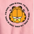 thumbnail image 2 of Garfield - I'm Fine This Is Fine - Toddler & Youth Crewneck Fleece Sweatshirt, 2 of 4