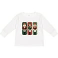 thumbnail image 3 of Inktastic Christmas Nutcracker Trio Boys or Girls Long Sleeve Toddler T-Shirt, 3 of 5