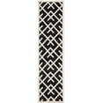 thumbnail image 2 of Safavieh Dhurries Brianna Geometric Runner Rug, Black/Ivory, 2'6" x 10', 2 of 10
